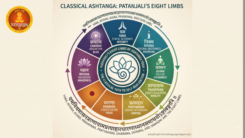 Classical Ashtanga: Patanjali's eight limbs